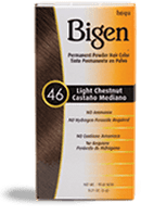 Bigen Permanent Powder Hair Color 46 light chestnut