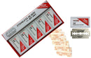 Dorco platinum red double edge Razor Blades 100ct