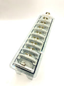 Clear Clipper premium guards set with metal clip – fits wahl and babyliss (1-8, 0.5, 1.5) tray included