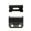 StyleCraft replacement echo fixed black diamond carbon dlc hair clipper blade with shallow tooth 2.0 cutter set SC544B