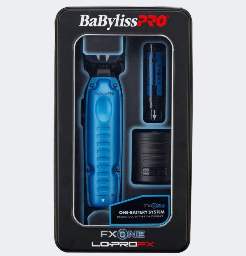BabylissPRO FXone lo-profx limited edition blue trimmer FX729Bl