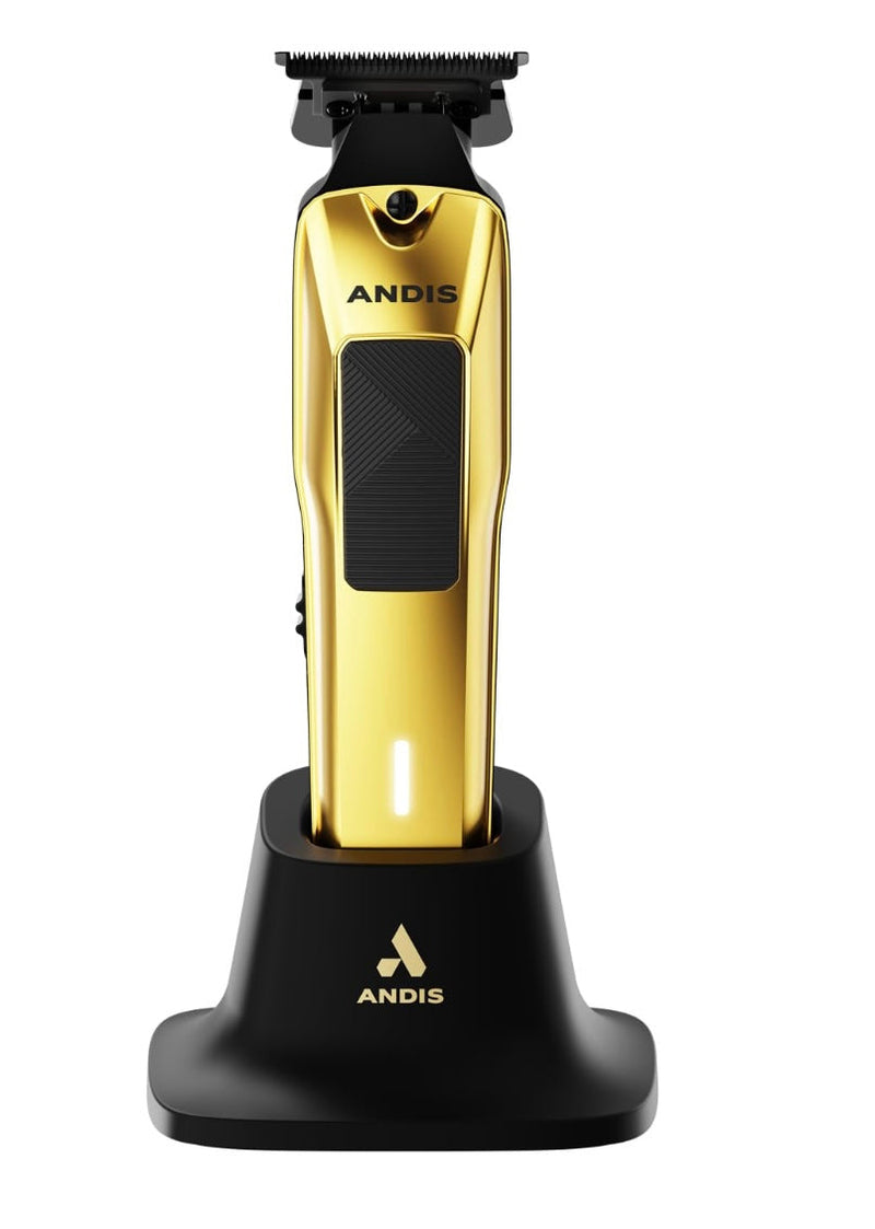 Andis phenom cordless trimmer with dlc deep-tooth t-blade