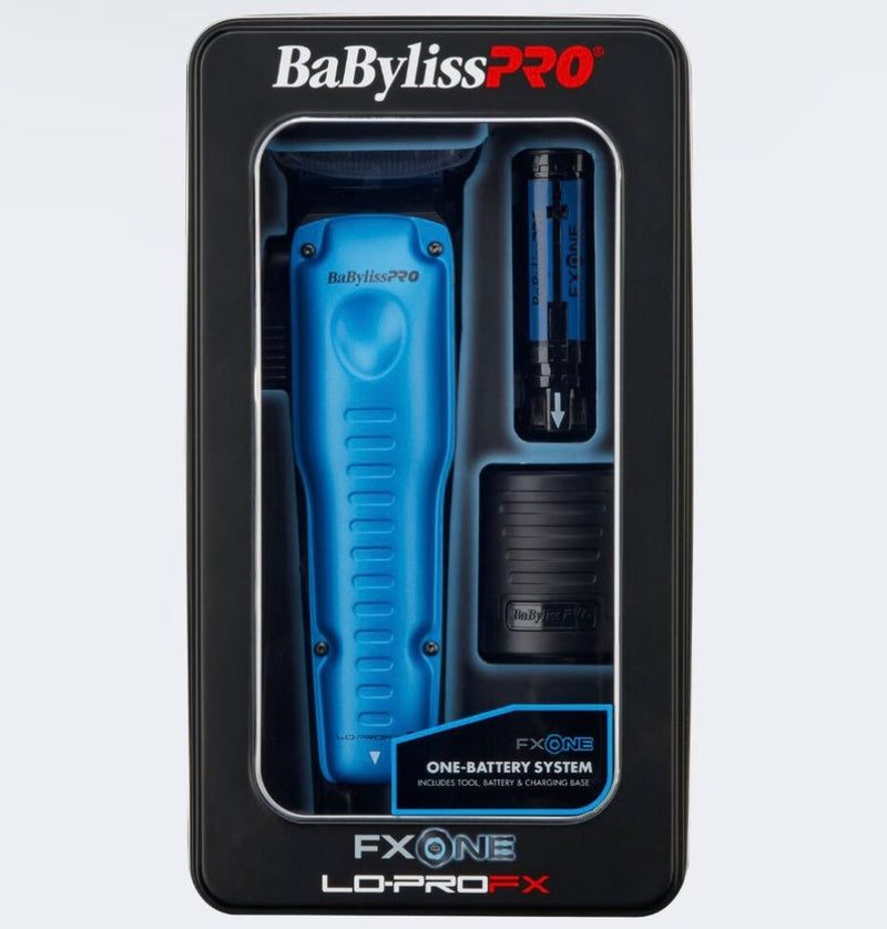 BabylissPRO FXone lo-profx limited edition blue clipper FX829BL