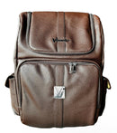 Vincent Leather Barber Bag – Dark Brown VT10308