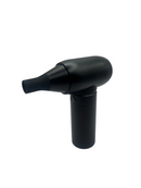 Electric Cordless Mini Barber jet Strong  Turbo Fan Air Duster Black- with Integrated Vacuum Cleaner Accessory