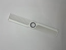 spinning white barber comb