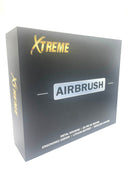 XTREME Airbrush System Cordless Compressor with extension cups, Hair Enhancer for Beard & Lineup-Hair and Beard Applicator for Barber, Salon, Home use electric