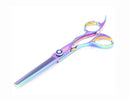 Kashi rainbow Japanese Cobalt Steel thinning Shear size 5.5''