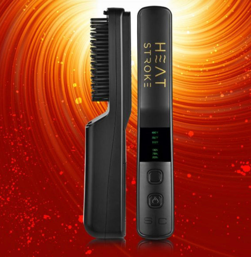 StyleCraft S|C Heat Stroke Wireless Hot Beard Brush
