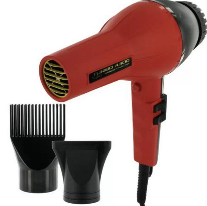 Allure turbo power red and black hair dryer 4300