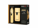 BABYLISSPRO LIMITEDFX COLLECTION -LIMITED EDITION- GOLDFX TRIMMER AND UVFOIL SINGLE-FOIL SHAVER COMBO
