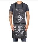 GAMMA+ X STYLECRAFT BARBER APRON – Black CAMO