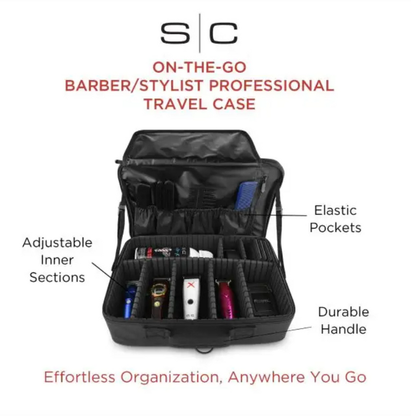 STYLECRAFT ON THE GO BARBER/STYLIST MIRROR CASE SC328B