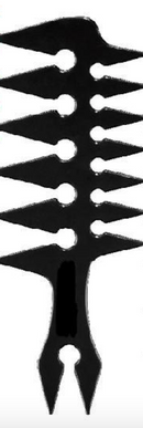 3-way wide Tooth Styling Comb – 3 colors available