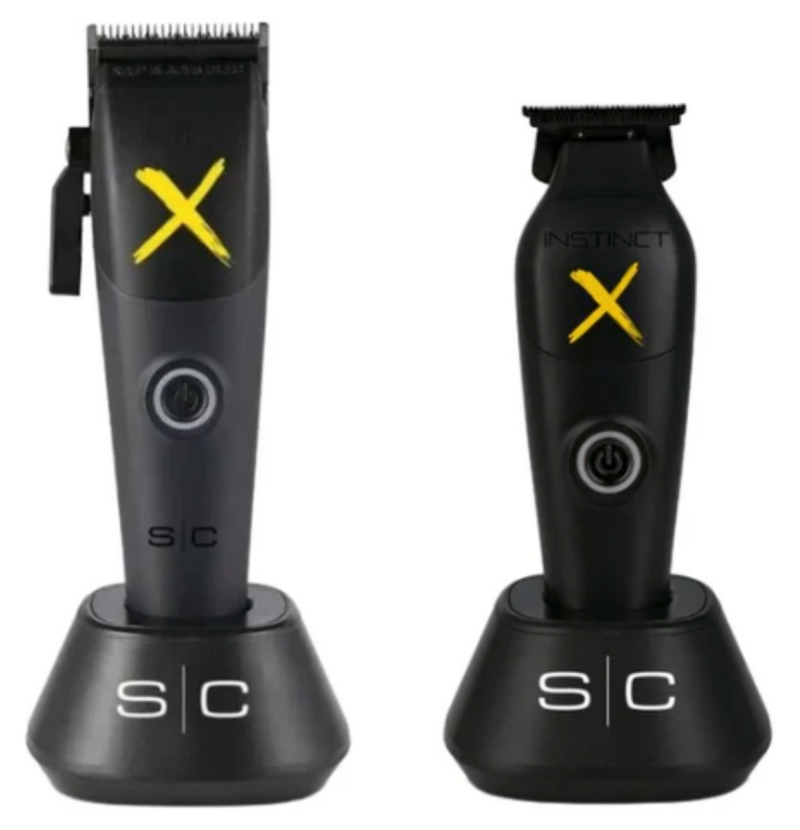 Stylecraft S|C instinct-X metal edition vector motor cordless clipper & trimmer combo – with torque control