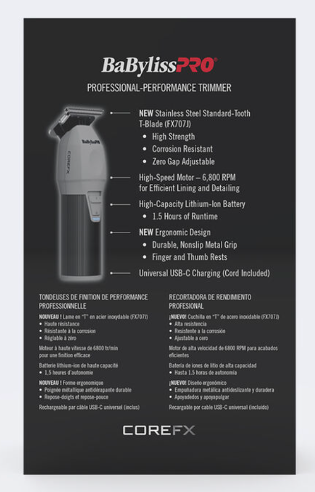 BabylissPRO COREFX Trimmer