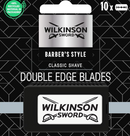 Wilkinson Sword – Double Edge For Men | Premium Stainless Steel Safety Blades | 10 x Razor Blade Refills