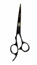 Kashi LB-1160 Professional Cutting Hair left-handed scissors Black Color 6 inch