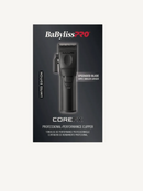 BaBylissPRO CoreFX Cordless Clipper - Matte Black (FX86MB)