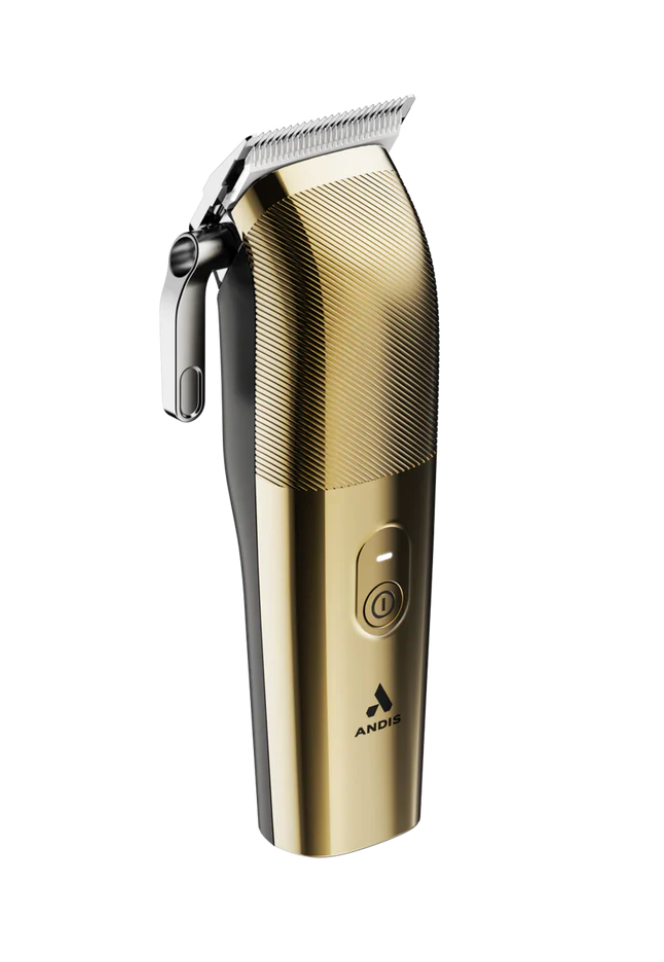 ANDIS ENVY II PREMIER CORDLESS CLIPPER WITH PHAZE BLADE – GOLD