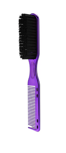 2-Sided Barber Fade Clean Comb and Brush – 6 colors available