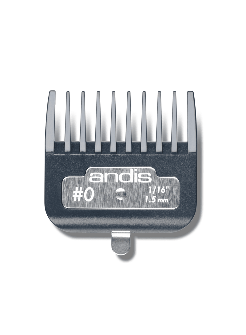 Andis Master Premium Metal Clip Comb Size
