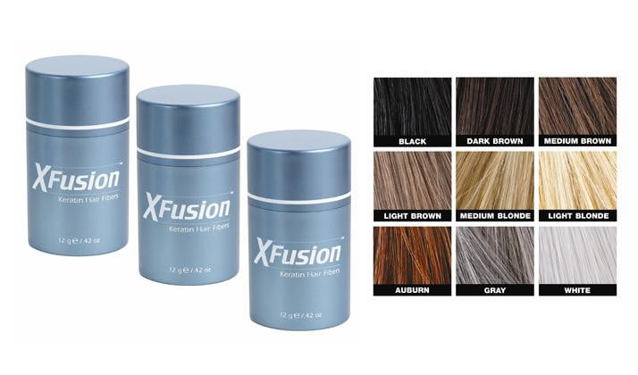 Xfusion keratin hair fibers 15 g – 4 colors available