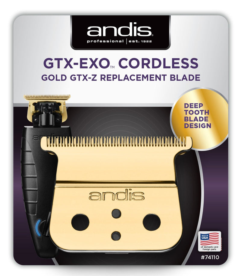 Andis GTX-EXO Cordless Gold GTX-Z Replacement Blade Deep Tooth