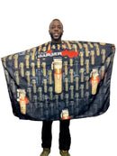 BabylissPRO Barberology GoldFX Barber Cape w/Snap Button Closure by Illuzien