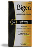 Bigen Permanent Powder Hair Color 57 Dark brown