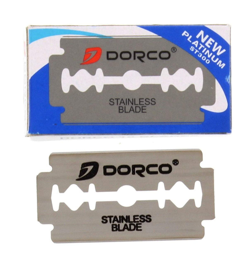 Dorco ST300 blue Double edge Razor Blades 100 ct