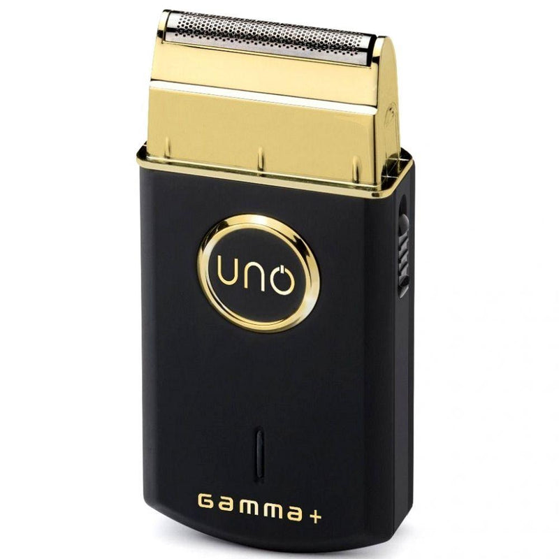 Gamma+ UNO cordless single foil li shaver - black