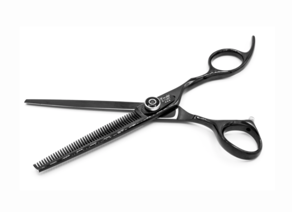 KASHI Black steel thinning texturizing shear – 3 sizes available