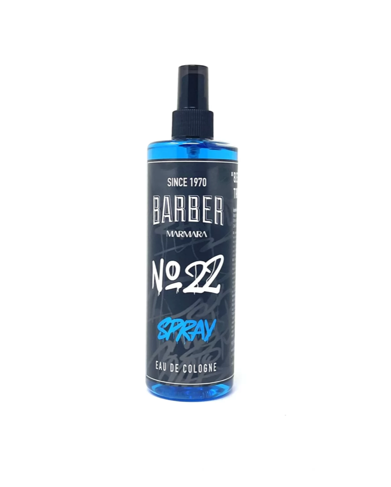 Marmara Barber Aftershave Spray Cologne No22 Blue 400ml