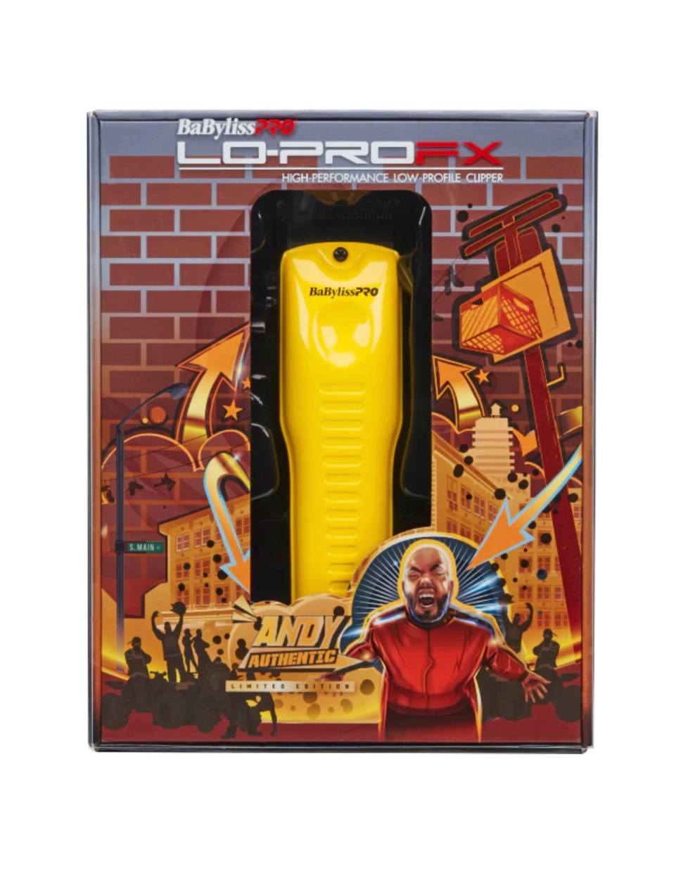 BabylissPRO Red LoPROFX Cordless Clipper FX825RI & Trimmer FX726RI