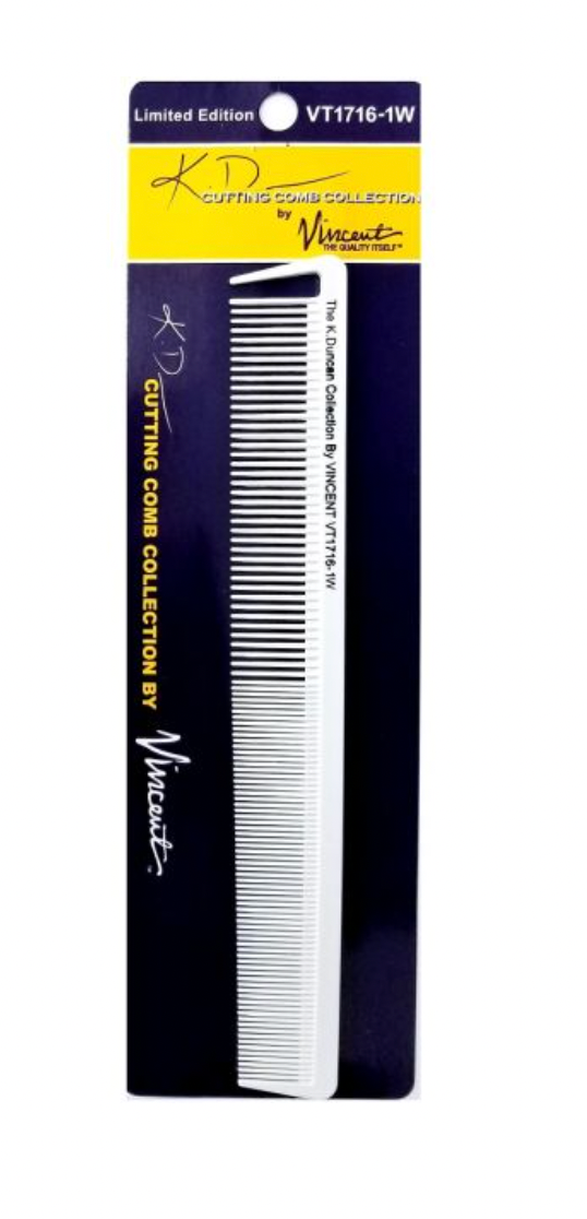 Vincent kd Ceramic Hook Cutting Comb 8-1/2"