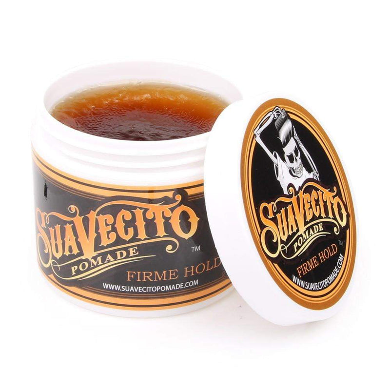 suavecito firme hold pomade.