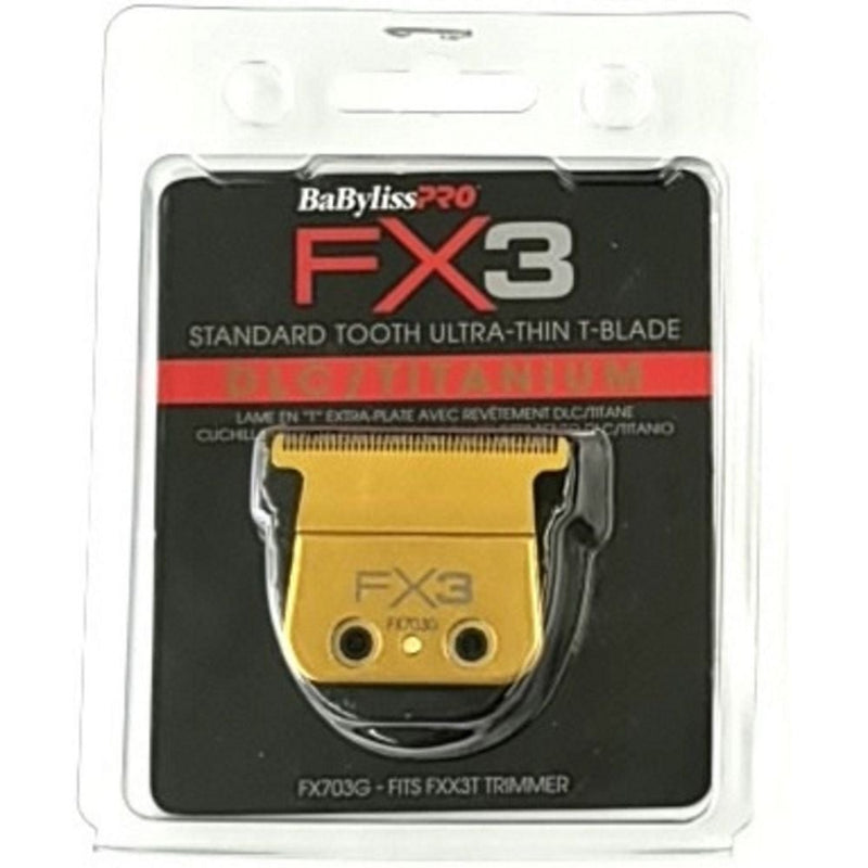 BaByliss Professional DLC/Titanium Ultra-Thin Zero Gap Replacement Blade – FX703G