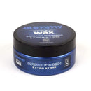 Gummy hard finish Styling Wax.