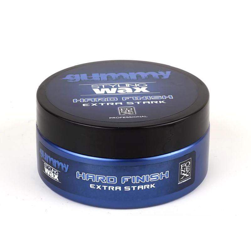 Gummy hard finish Styling Wax.