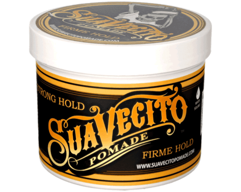 suavecito firme hold pomade.